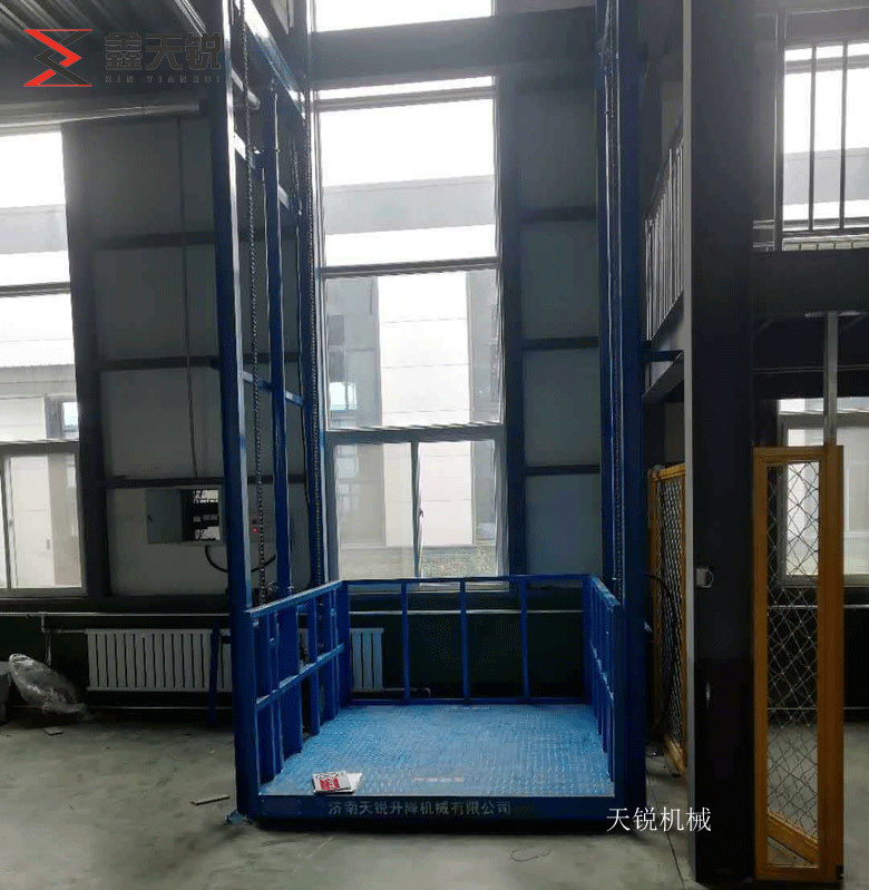 宜昌导轨式升降机验收合格