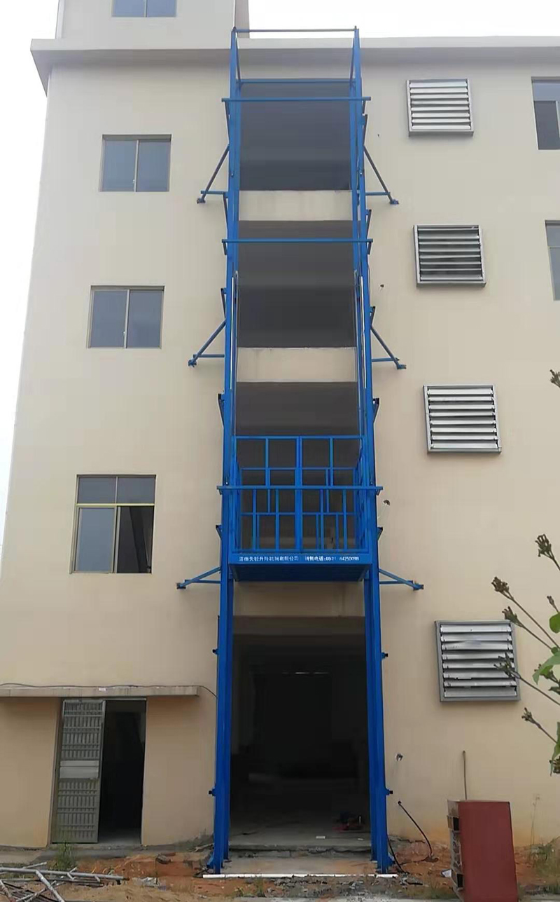 宜昌室外导轨式升降平台